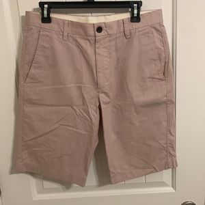 J Crew Red and white striped shorts